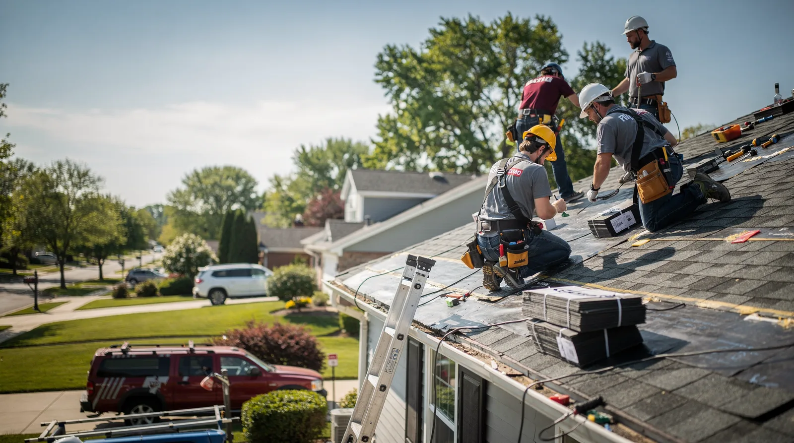Roof Repair in Lakewood, IL around you